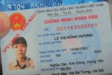 Từ 2014 sẽ cấp chứng minh thư nhân dân mới